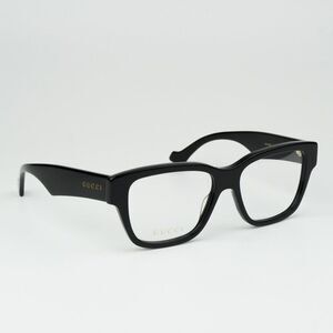 NEW Gucci GG1428O 004 Black Square Men Eyeglasses GG 1428O
